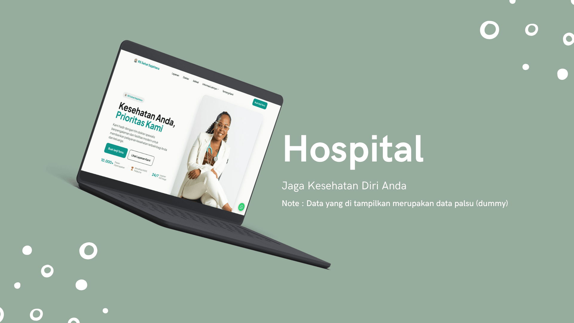 Hospital Landing Page
